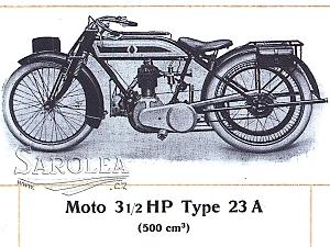 Saroléa 23A, 500, 1919