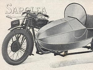 Saroléa, 24S, 1929, sidesar