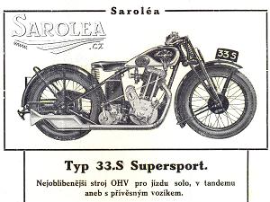 Saroléa 33S, 500 OHV, 1933