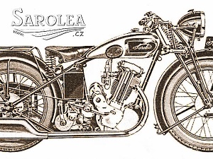 Sarola 36B, 350 OHV, 1936
