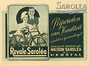 Royale Saroléa, velocipedy, jízdní kola, bicykly